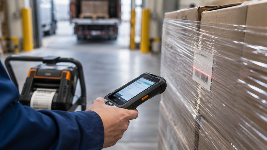 Digitaler Wareneingang mit mobilem Etikettendruck bei JR Die Schokoladenfabrik